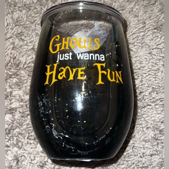NWT "Ghouls Just Wanna Have Fun" floaty Stemless Cup - Picture 2 of 5